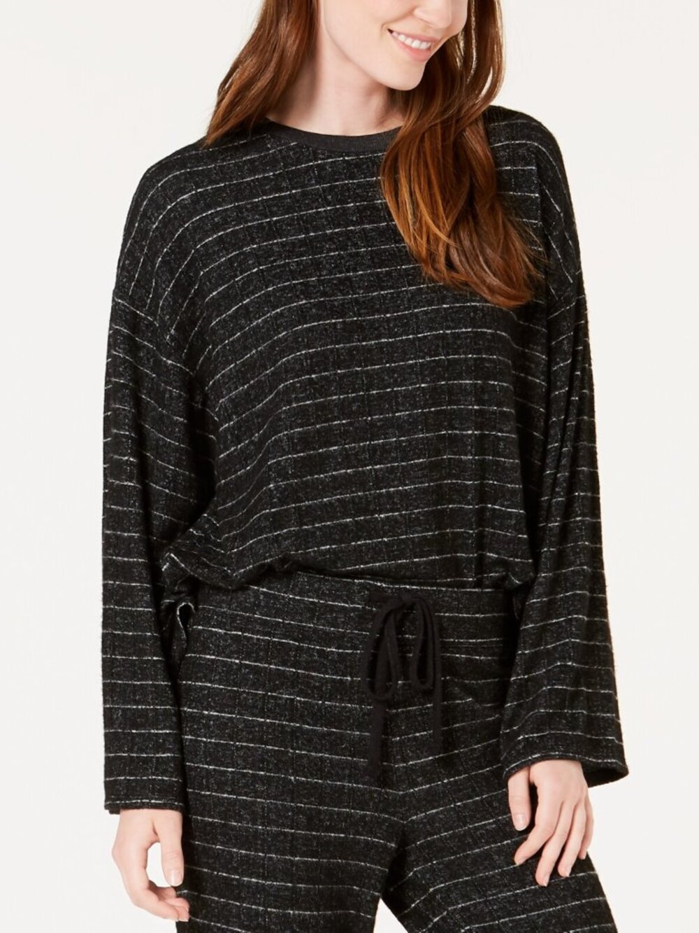 Alfani Womens Sleepwear Soft Knit Pajama Top Only,1-Piece